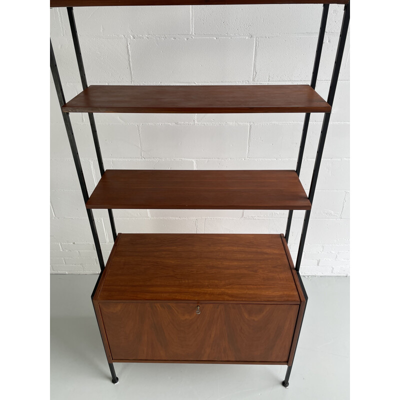 Vintage bookcase wallunit 1960s