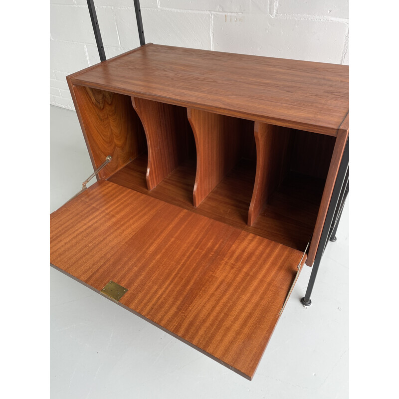 Vintage bookcase wallunit 1960s