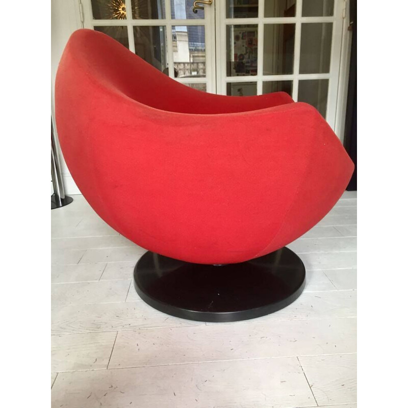 Vintage Mars armchair by Pierre Guariche by Meurop 1966s