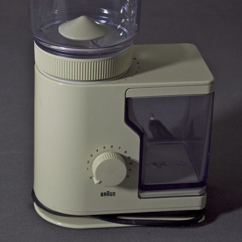 Vintage coffee grinder Braun KMM 10 espresso  KMM 10 by R. Weiss 1965s