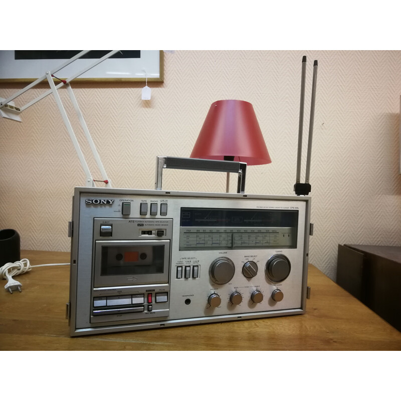 Radio vintage k7 boombox valise sony CFS-88L