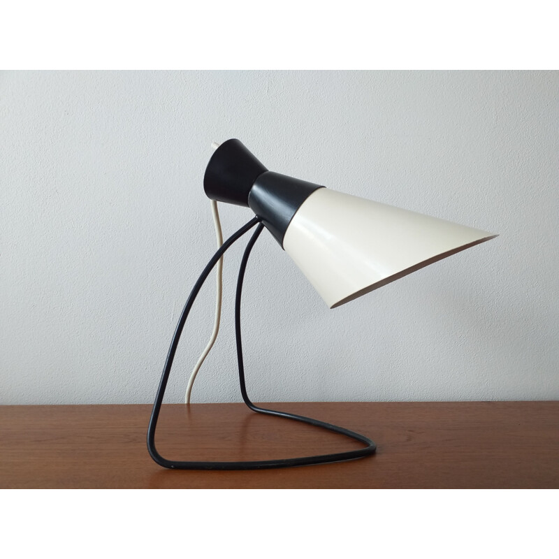 Lampe de table vintage Napako de Josef Hurka 1960
