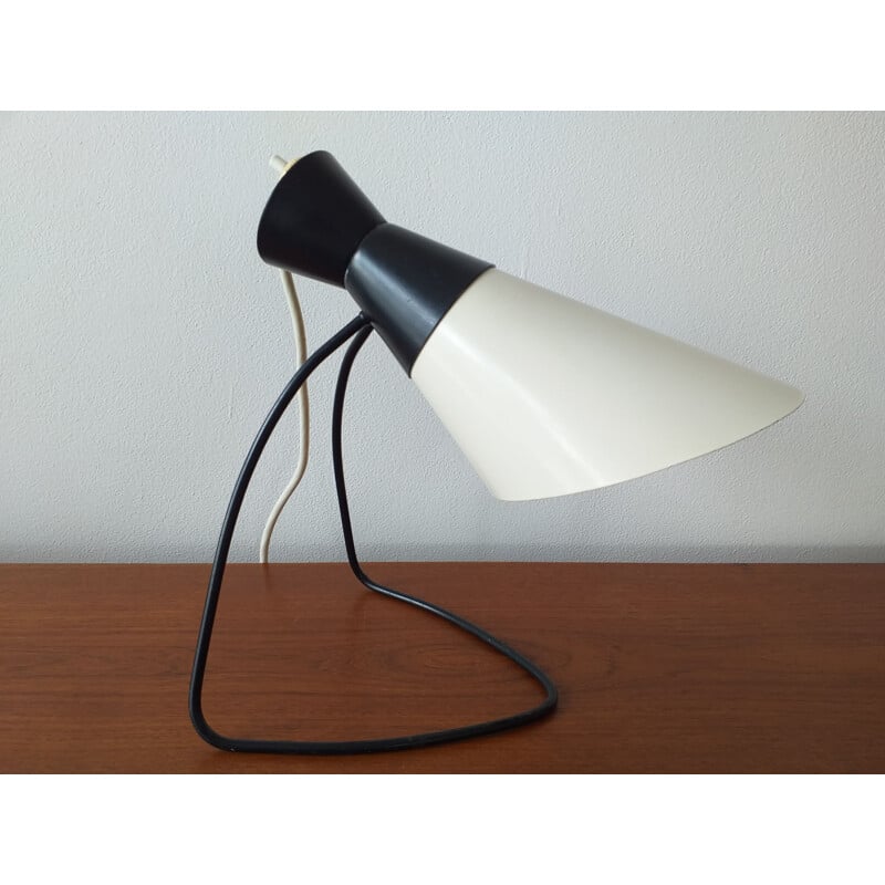 Mid Century Table Lamp Napako by Josef Hurka 1960s