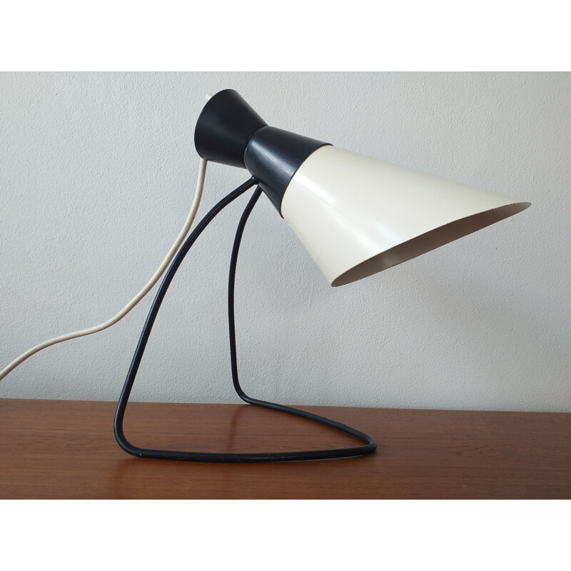 Mid Century Table Lamp Napako by Josef Hurka 1960s