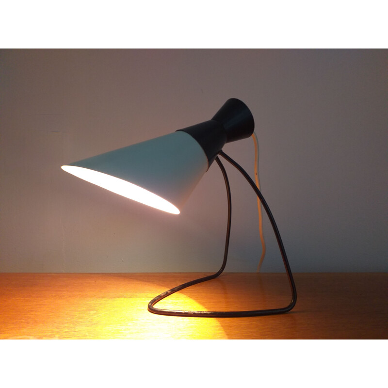 Mid Century Table Lamp Napako by Josef Hurka 1960s