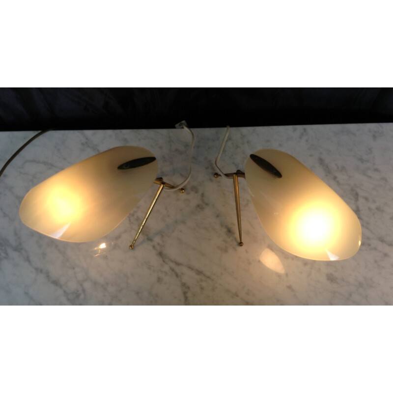 Pair of Italian lamps - 50s