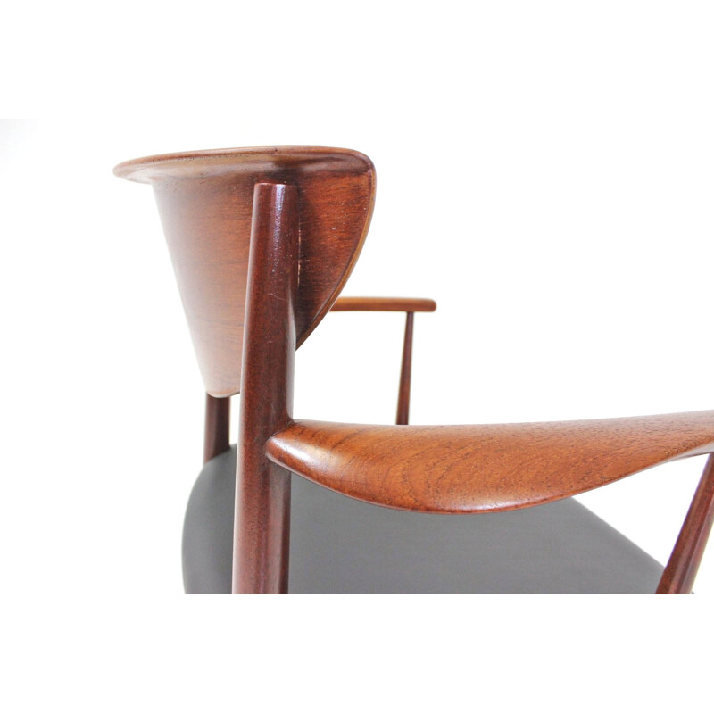 Søborg Møbelfabrik armchair in teak, Peter HVIDT & Orla NIELSEN MOLGAARD - 1950s