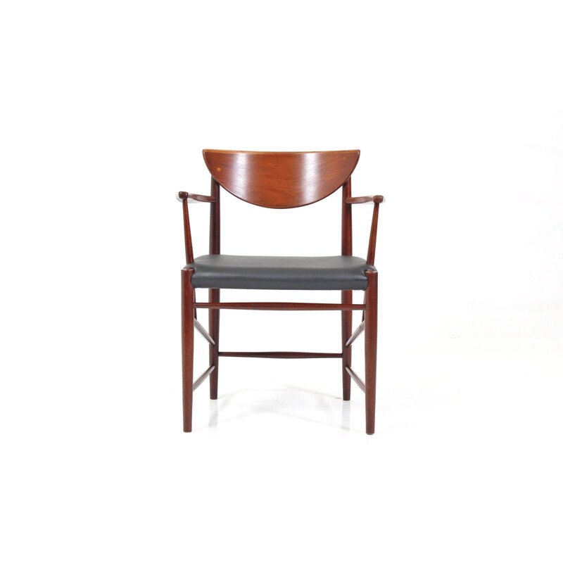 Søborg Møbelfabrik armchair in teak, Peter HVIDT & Orla NIELSEN MOLGAARD - 1950s