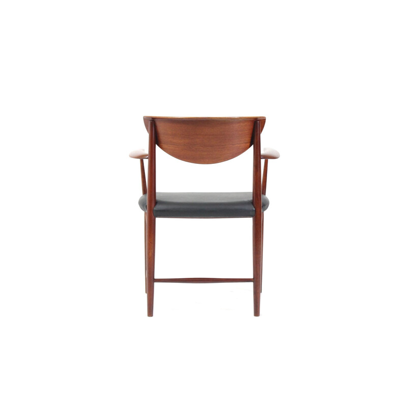 Søborg Møbelfabrik armchair in teak, Peter HVIDT & Orla NIELSEN MOLGAARD - 1950s