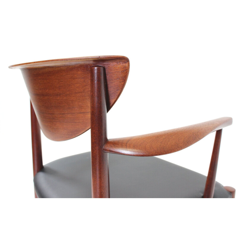 Søborg Møbelfabrik armchair in teak, Peter HVIDT & Orla NIELSEN MOLGAARD - 1950s