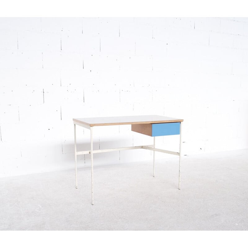 Vintage desk by Pierre Paulin CM 174 Thonet 1950s