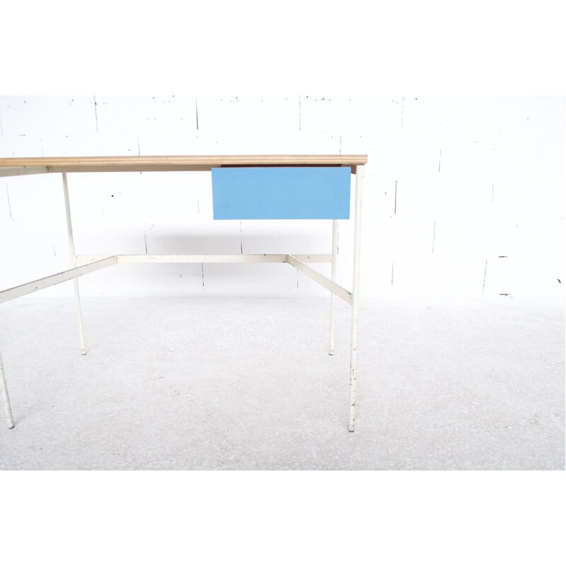 Vintage desk by Pierre Paulin CM 174 Thonet 1950s