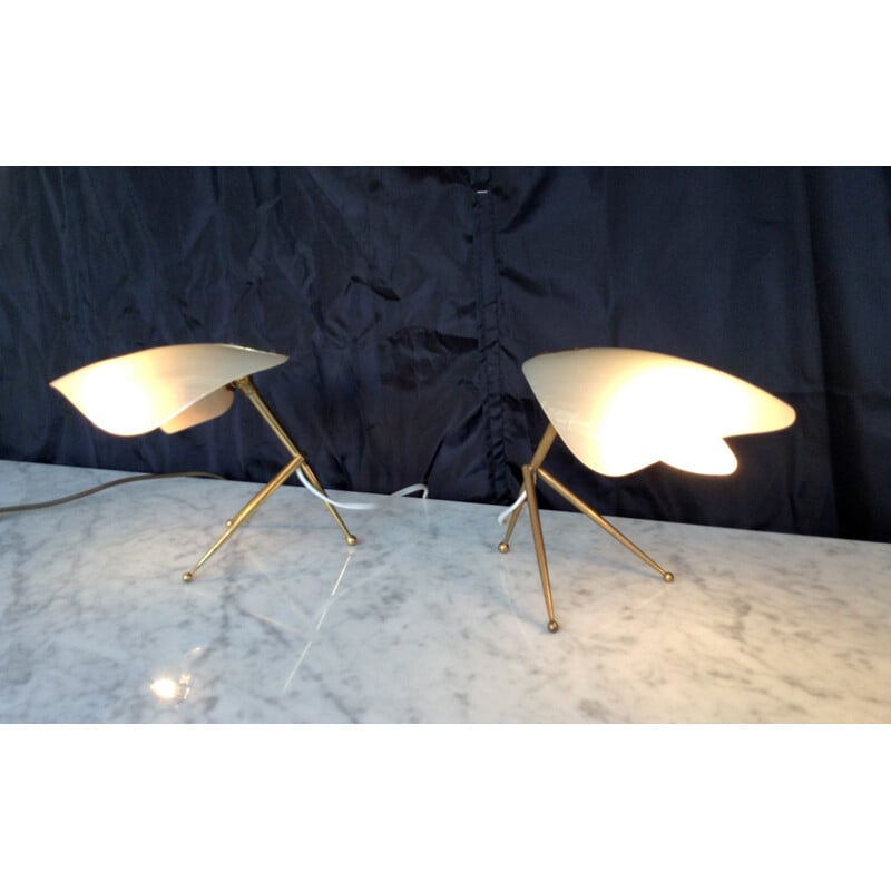 Pair of Italian lamps - 50s