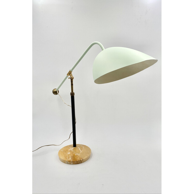 Lampe de bureau vintage Angelo Brotto 5023 Esperia, Italie 1950