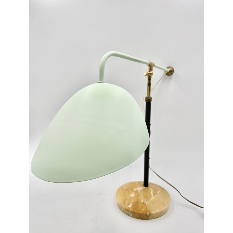 Lampe de bureau vintage Angelo Brotto 5023 Esperia, Italie 1950