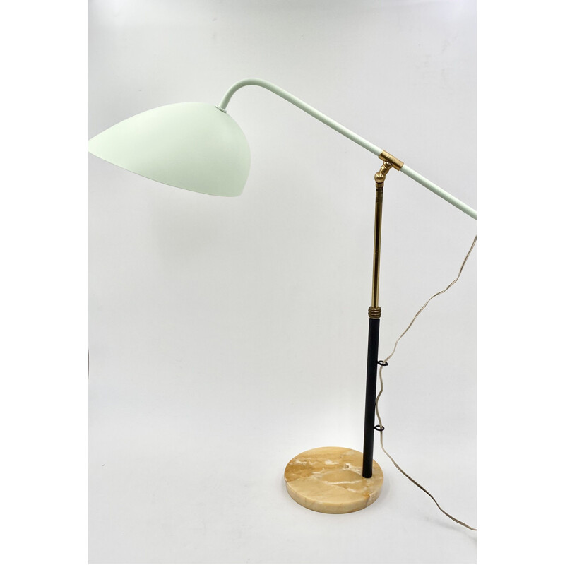 Vintage Angelo Brotto 5023 desk  table lamp Esperia, Italy 1950