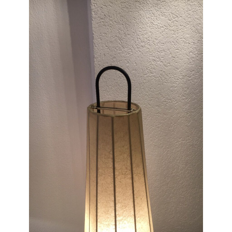 Lámpara de pie vintage de H Klingele para Artimeta Cocoon, Países Bajos 1957