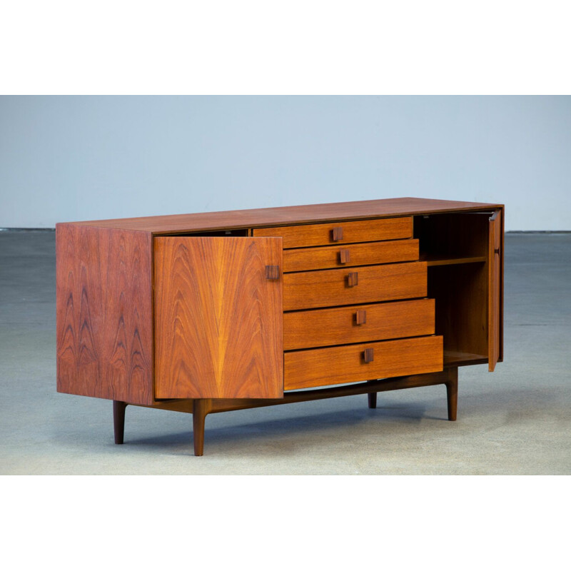 Enfilade vintage en teck, Scandinave 1960