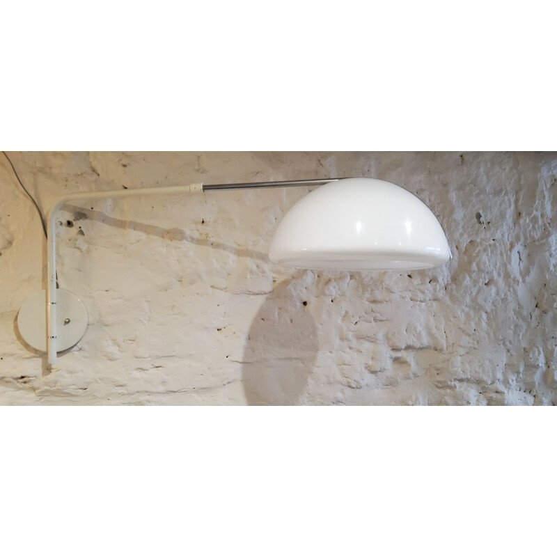 Luigi Massoni vintage wall lamp for Guzzini