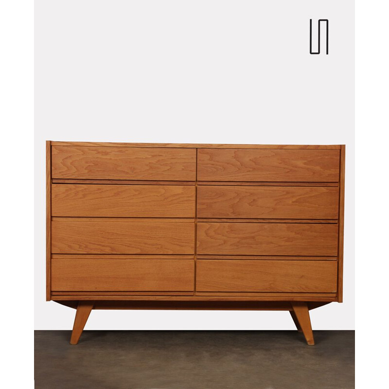 Vintage chest of drawers by Jiri Jiroutek U-453, Czech Republic 1960s