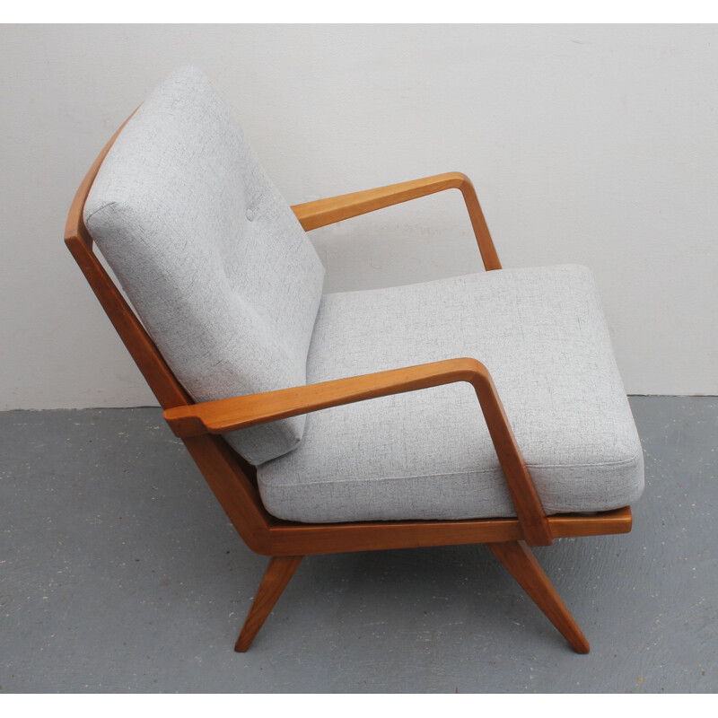 Vintage armchair by Knoll Antimott 1950s