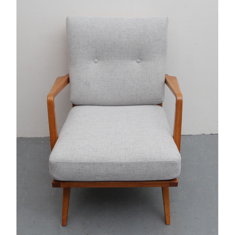 Vintage armchair by Knoll Antimott 1950s