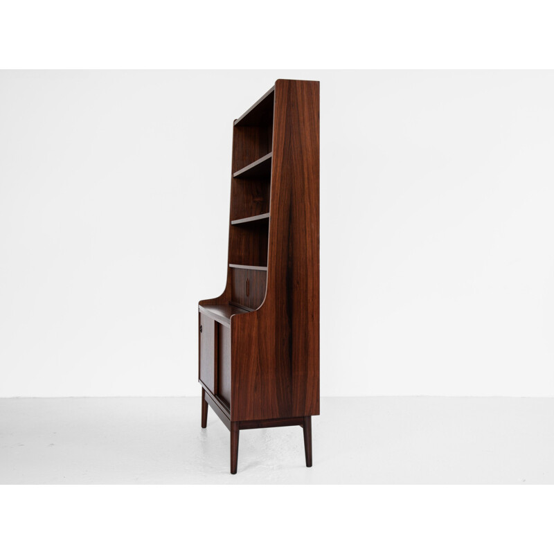 Midcentury secretaire book shelf in rosewood by Nexo from, Danish 1964s