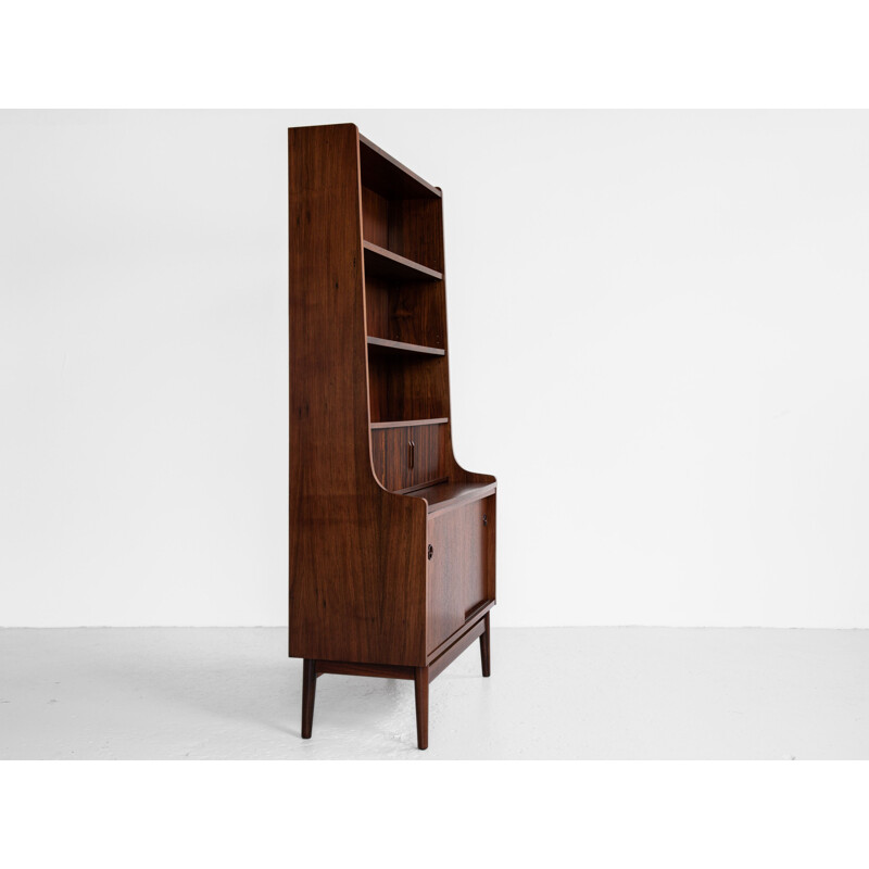 Midcentury secretaire book shelf in rosewood by Nexo from, Danish 1964s