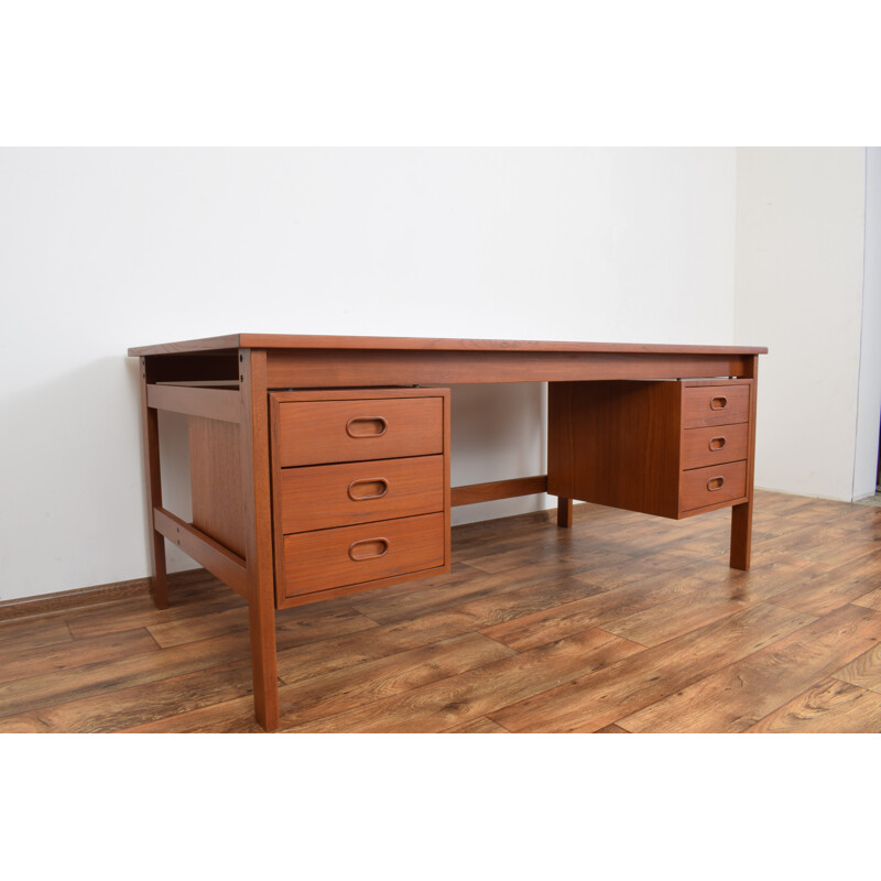 Mid-Century Teak Desk, Denmark 1970s