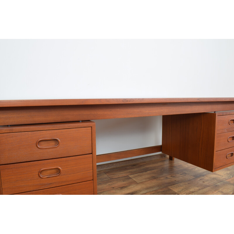 Mid-Century Teak Desk, Denmark 1970s