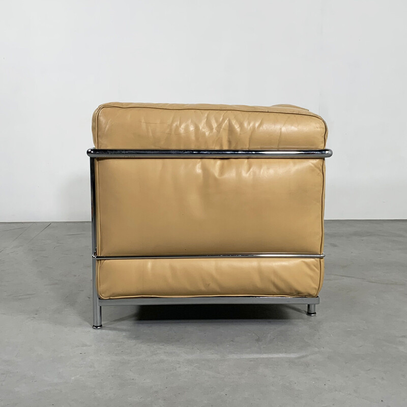 Vintage LC2 Armchair by Le Corbusier for Cassina 1970s
