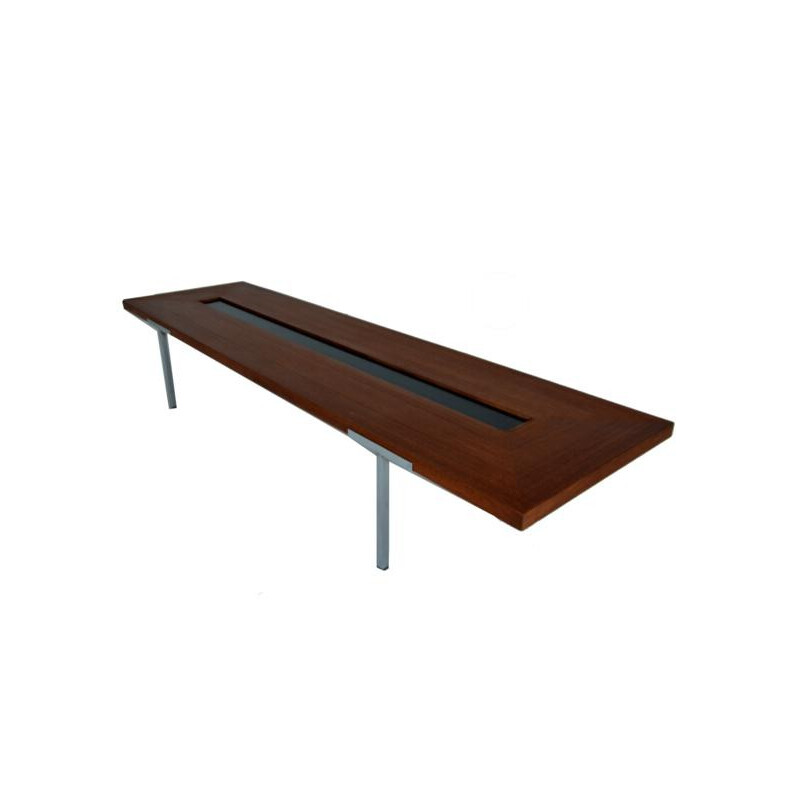 Laauser coffee table in mahogany, Antoine PHILIPPON & Jacqueline LECOQ - 1950s