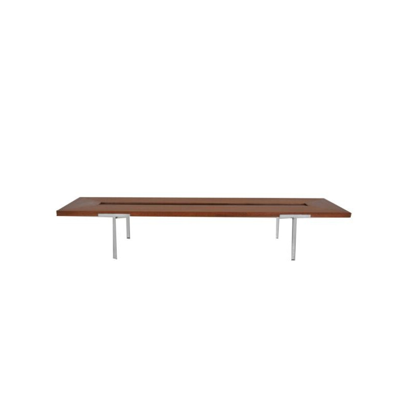 Laauser coffee table in mahogany, Antoine PHILIPPON & Jacqueline LECOQ - 1950s