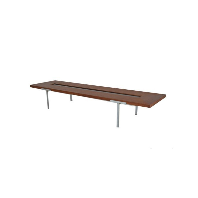 Laauser coffee table in mahogany, Antoine PHILIPPON & Jacqueline LECOQ - 1950s