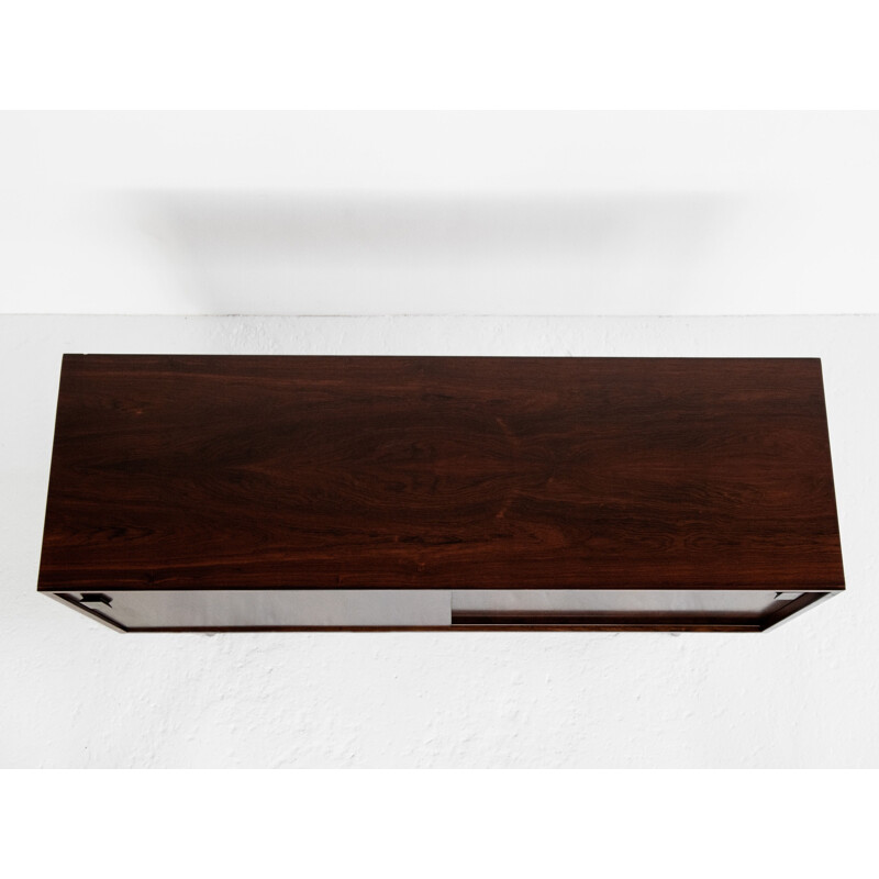 Midcentury compact sideboard in rosewood by Dammand & Rasmussen, Danish 1960s