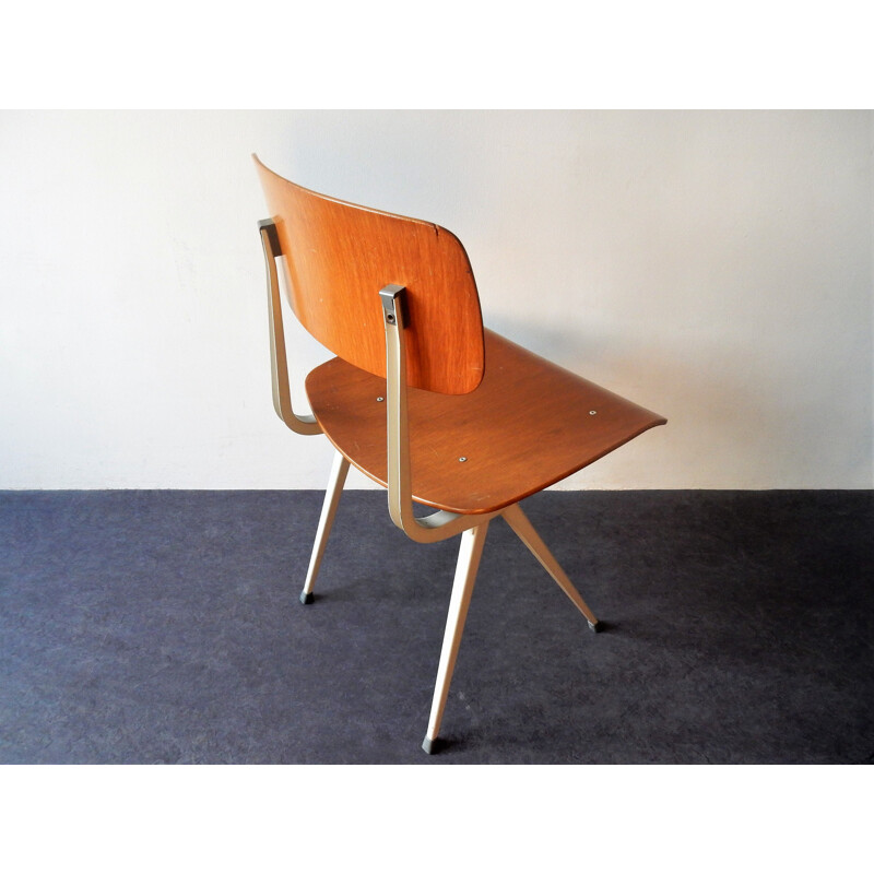Pair of vintage "Result" chair by Friso Kramer for Ahrend de Cirkel 1960s