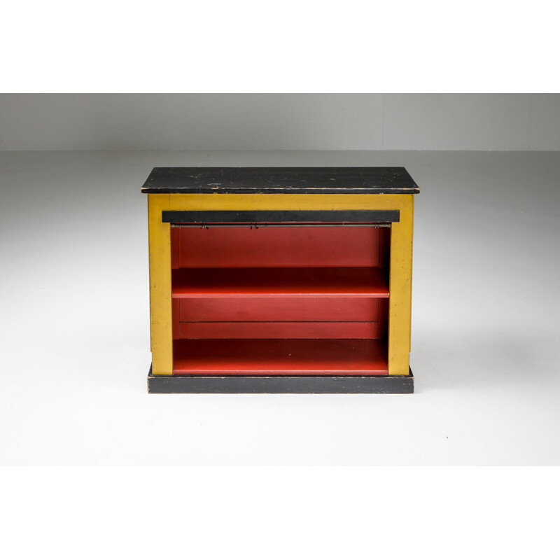 Vintage Shelve Cabinet by Modernist H.Wouda, Netherlands 1924s