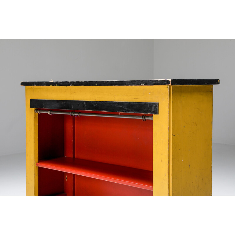 Vintage Shelve Cabinet by Modernist H.Wouda, Netherlands 1924s