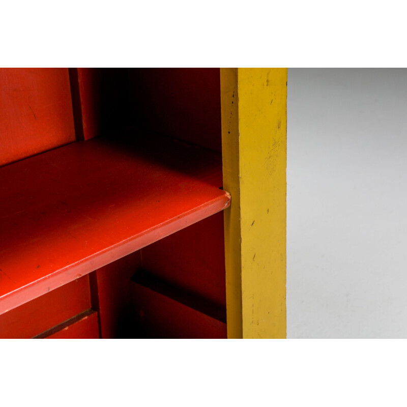 Vintage Shelve Cabinet by Modernist H.Wouda, Netherlands 1924s