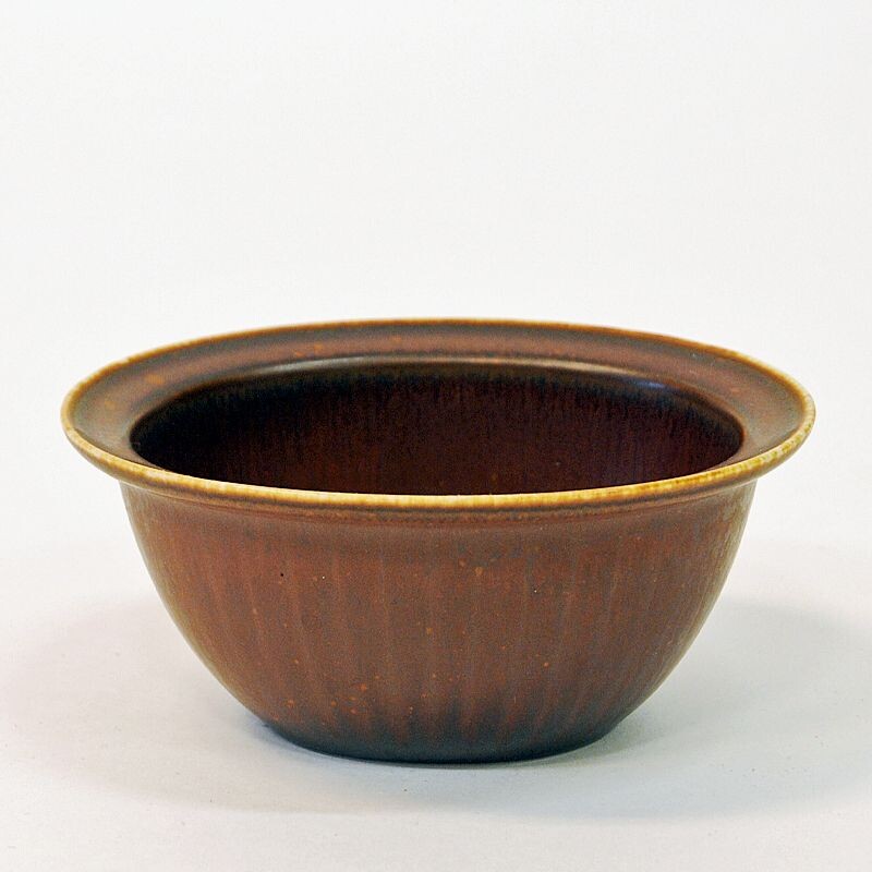 Ciotola in ceramica vintage di Gunnar Nylund per Rörstrand, Svezia 1950