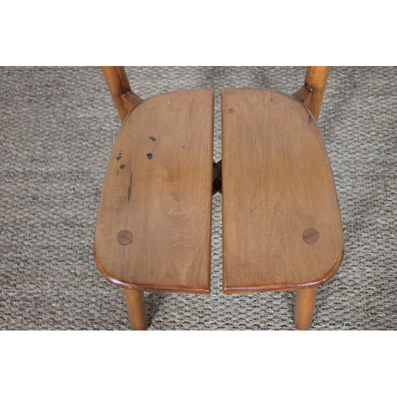 Pair of vintage chairs  Pierre Gautier-Delaye 1950s