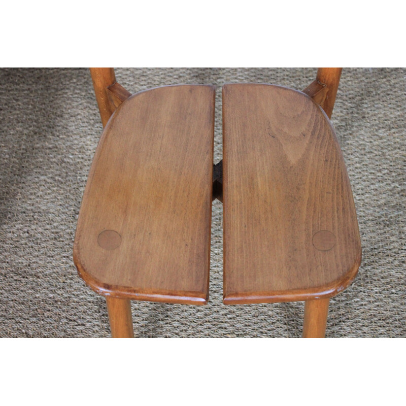 Pair of vintage chairs  Pierre Gautier-Delaye 1950s