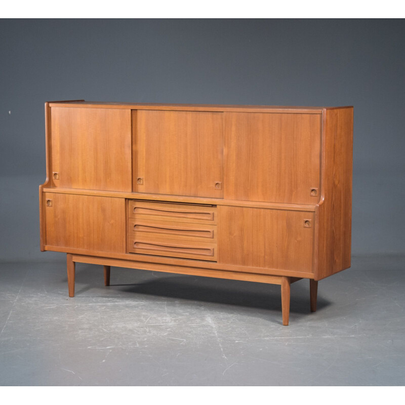 Vintage Teak Bookcase by Johannes Andersen 1960s