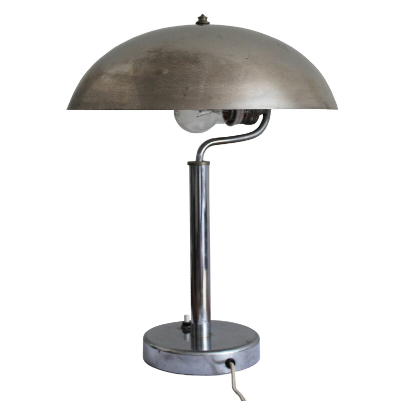  Napako desk lamp in steel, Miloslav PROKOP - 1930s