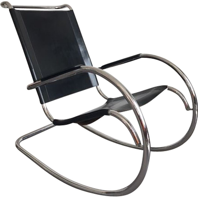 Vintage Fasem Bauhaus Rocking chair 1960s
