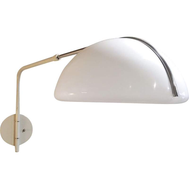 Luigi Massoni vintage wall lamp for Guzzini