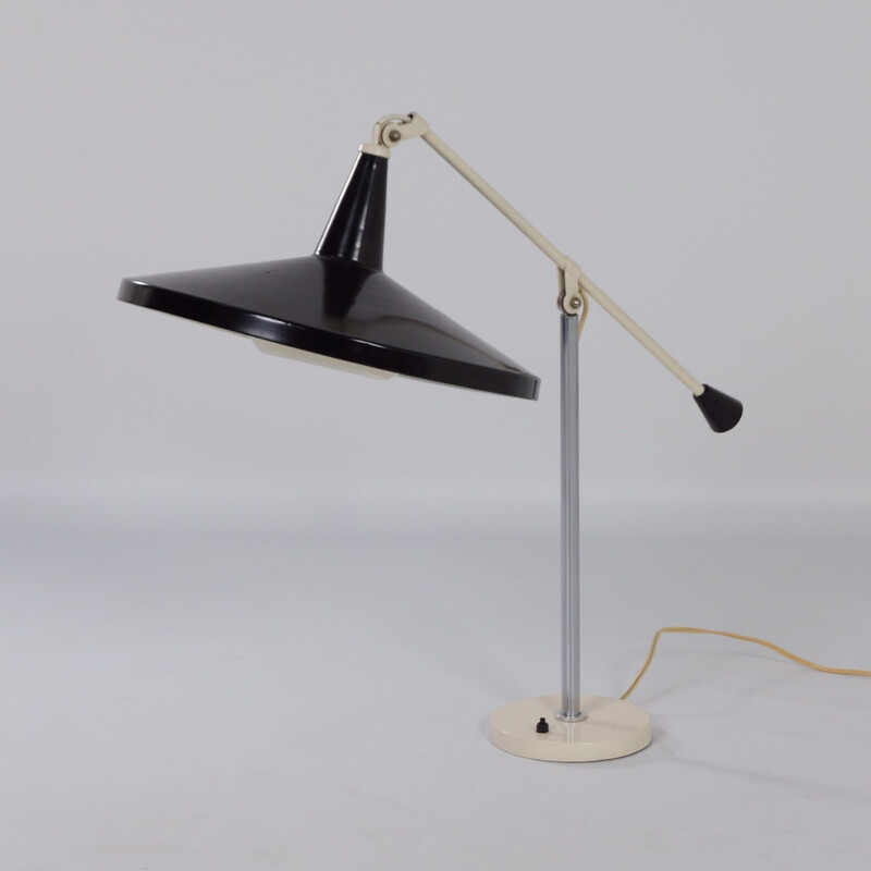 Vintage-Schreibtischlampe Panama 5350 von Wim Rietveld für Gispen 1956