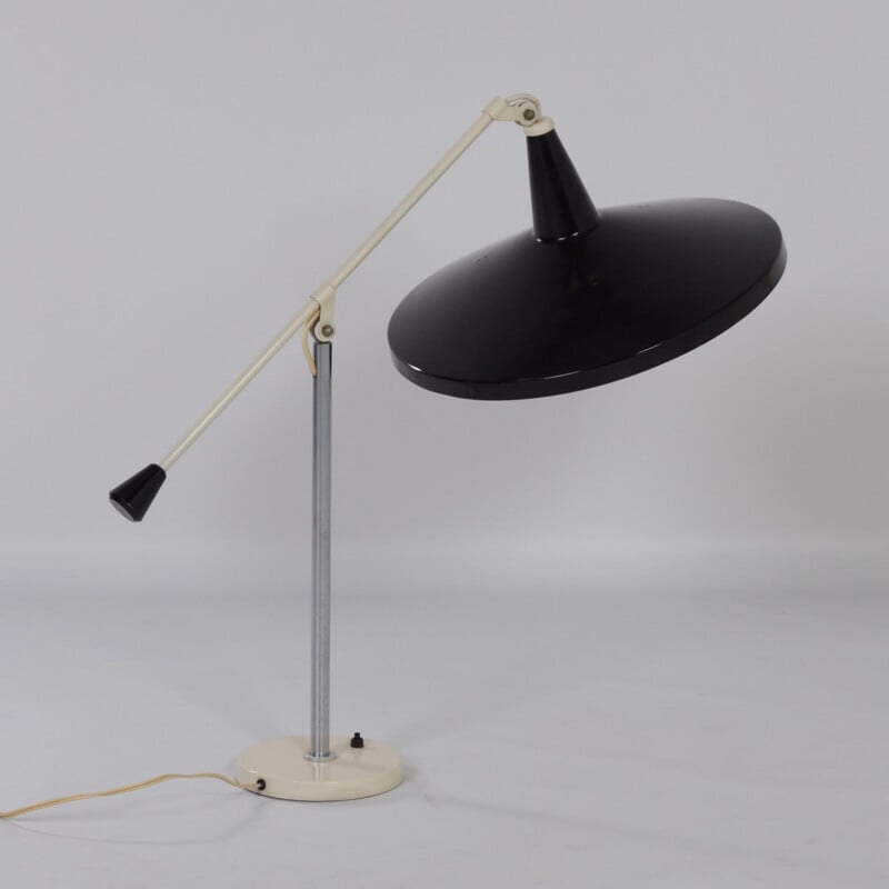 Lampe de bureau vintage Panama 5350 de Wim Rietveld pour Gispen 1956