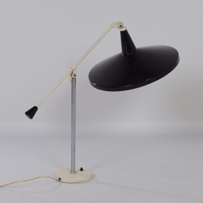 Lámpara de escritorio vintage Panama 5350 de Wim Rietveld para Gispen 1956