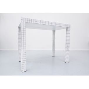 Vintage Quaderna Console Table By Superstudio For Zanotta, 1970s